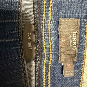 Torrid Super Soft Blue Jeans